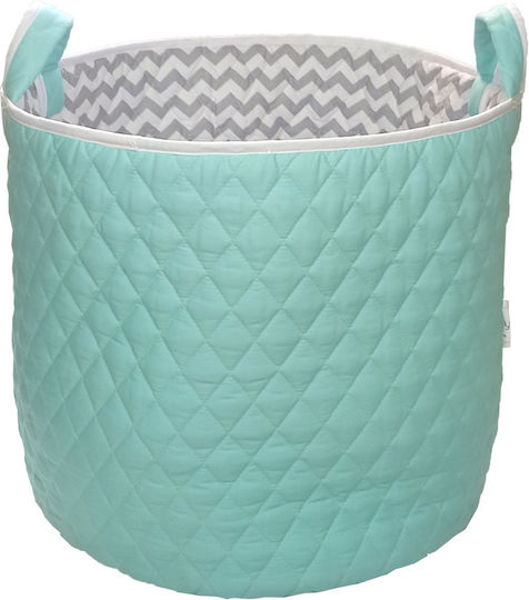 Baby Star Children's Storage Basket made of Fabric Sugar Family Green 7x40cm 1pcs