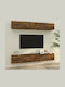 Wohnzimmer TV-Einheit Smoky Oak L100xB30xH30cm
