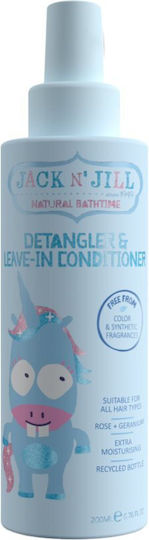 Jack n' Jill Copii Balsam Natural Bathtime pentru Descurcare Ușoară în Formă de Spray 200ml