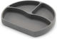 Baby Jem Kinderteller aus Silikon Gray