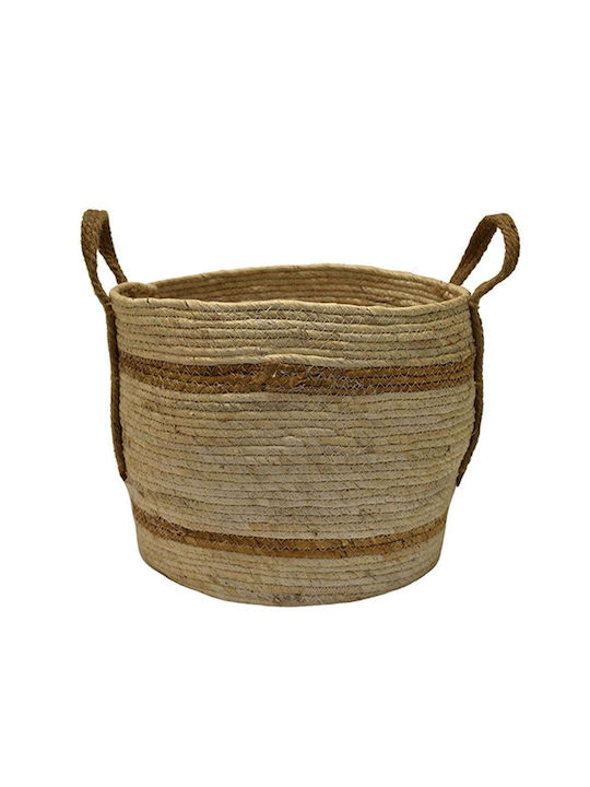 Wicker Decorative Basket 30x30x32cm Atmosphera