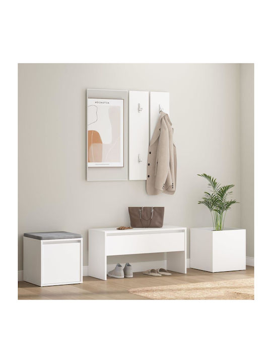 Eingangsmöbel mit Spiegel / Garderobe / Schuhsc...