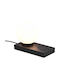 Trio Lighting Chloe Dekorative Lampe mit Fassung für E14 Lampe Schwarz