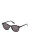 Guess Unisex Sunglasses with Black Tartaruga Horn-Rimmed Frame and Grey Lenses GU5216 01A