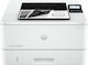 HP LaserJet Pro 4002dwe Ασπρόμαυρος Εκτυπωτής με WiFi και Mobile Print 2Z606E