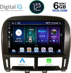 Digital IQ Sistem Audio Auto pentru Jaguar XF Lexus LS - Magazin online / LX 2000-2006 (Bluetooth/USB/AUX/WiFi/GPS/Apple-Carplay/Partitură) cu Ecran Tactil 9"