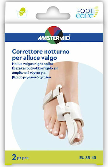 Master Aid Night Splint Ρυθμιζόμενος Νάρθηκας για Κότσι σε Λευκό Χρώμα