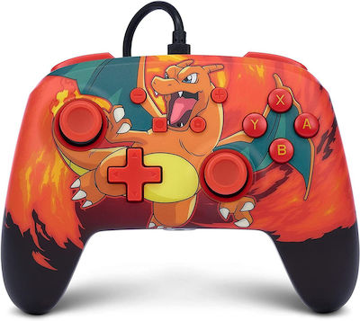 PowerA Enhanced Wired Gamepad για Switch Charizard Vortex