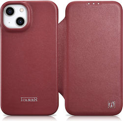 iCarer CE Premium Leather Folio Book Leather Re...