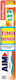 AIM Anti-Plaque Manual Toothbrush Medium Random...