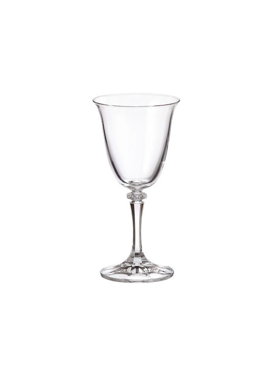 Bohemia Branta Glass for Red Wine made of Glass Goblet 250ml 1pcs