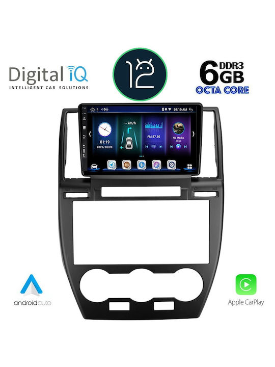 Digital IQ Sistem Audio Auto pentru Land Rover Freelander 2006-2014 (Bluetooth/USB/AUX/WiFi/GPS/Apple-Carplay/Partitură) cu Ecran Tactil 9"