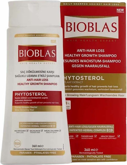 Bioblas Phytosterol Shampoos gegen Haarausfall für Alle Haartypen 360ml