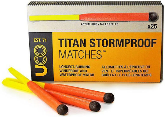 Uco TitanStormproof Streichholz Nachfüllset UCO Αντιανεμικά / Αδιάβροχα Σπίρτα