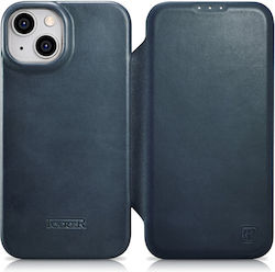 iCarer CE Oil Wax Premium Leather Book Leather ...