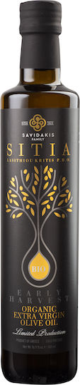 Savidakis Family Extra Virgin Olive Oil Organic Product 500ml