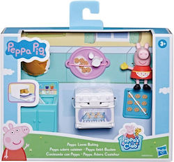 Hasbro Miniatur-Spielzeug Loves Baking Peppa Pig für 3+ Jahre (Verschiedene Designs/Sortimente von Designs) 1 Stk