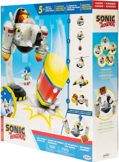 Jakks Pacific Egg Mobile Sonic για 3+ Ετών (Διάφορα Σχέδια)