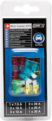 Car+ Set Auto-Sicherungen Flachstecksicherungen 10Stück Car+ Set Auto-Sicherungen Flachstecksicherungen 10Stück