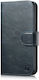 iCarer Oil Wax Anti-RFID Wallet Leather Blue (iPhone 14 Pro Max)