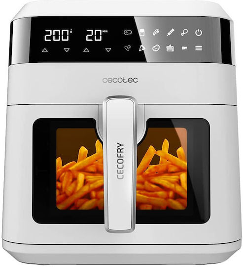 Cecotec Cecofry Experience Window 6000 Air Fryer 6lt Λευκό