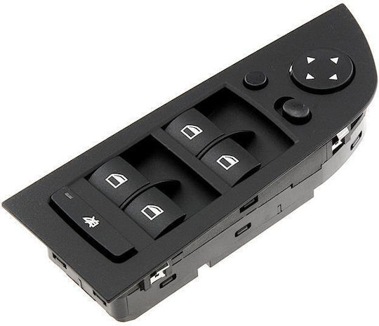 NTY Fensterheberschalter Auto für BMW E90 / E91 / Serie 3 18pin Schwarz