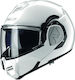 LS2 FF906 Advant Solid White Motorradhelm Modular ECE 22.06 1650gr