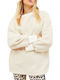 Chiusa Women's Blouse Long Sleeve Beige