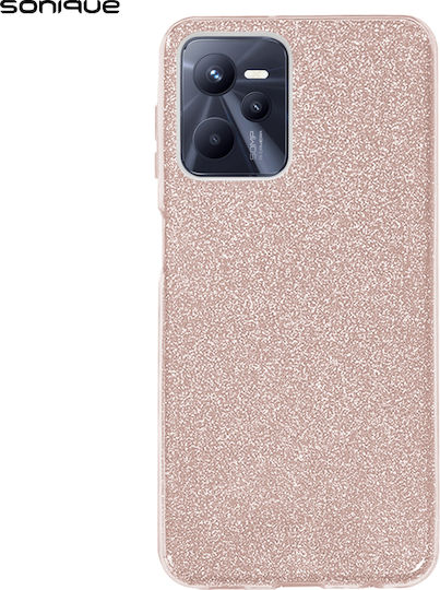 Sonique Shiny Back Cover Σιλικόνης Ροζ (Realme C35)