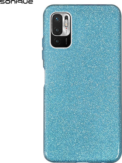 Sonique Shiny Back Cover Silicon Albastru deschis (Poco M3 Pro)