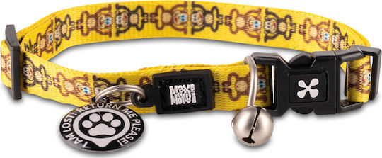 Max & Molly Monkey Maniac Guler Pentru Pisici Galben