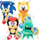 Jakks Pacific Jucărie de Pluș Sonic 22 cm pentru 3+ Ani (Diverse modele) 1 buc