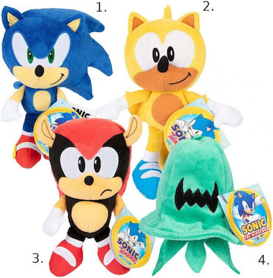 Jakks Pacific Jucărie de Pluș Sonic 22 cm pentru 3+ Ani (Diverse modele) 1 buc