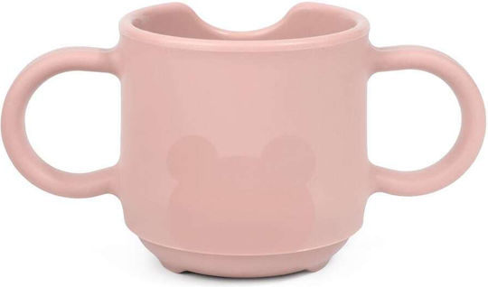 Haakaa Kleinkinderbecher aus Silikon Rosa 150ml für 6m+m+