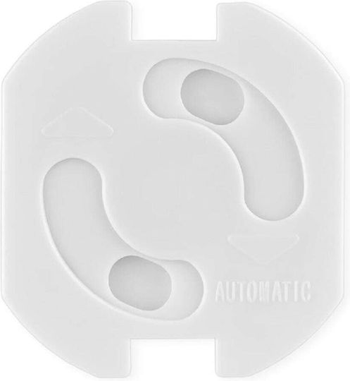 Reer Socket Protective Cover Simple Placement made of Plastic in White Color 3.2x3.2cm 20pcs