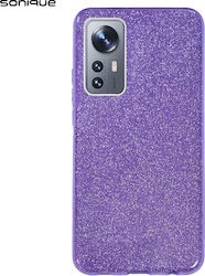 Sonique Shiny Back Cover Silicone Purple (Xiaom...