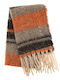 Funky Buddha Women's Wool Scarf Paprika