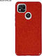 Sonique Shiny Umschlag Rückseite Silikon Rot (R...