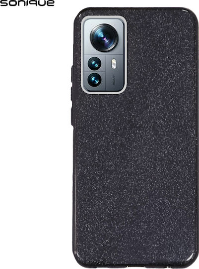 Sonique Shiny Back Cover Silicon Negru (Xiaomi 12 Pro 5G)