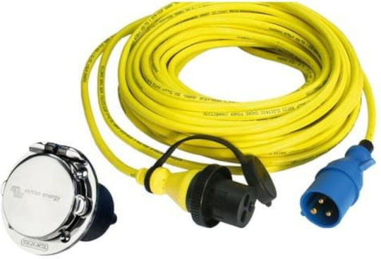 Victron Energy Power Inlet 16A polyamid with cover Kabel SHP301603000 1Stück