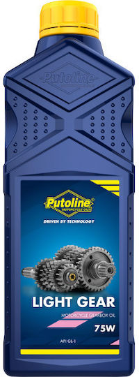 Putoline Light Gear 75W Συνθετική Βαλβολίνη για Σασμάν Μοτοσυκλέτας 1lt