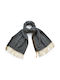 Verde Women's Wool Scarf Black