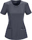 Cherokee CKE2624A Women's Gray Medical Blouse