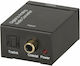 Μετατροπέας RCA / Toslink female σε RCA 2x female 1τμχ FTT14-026