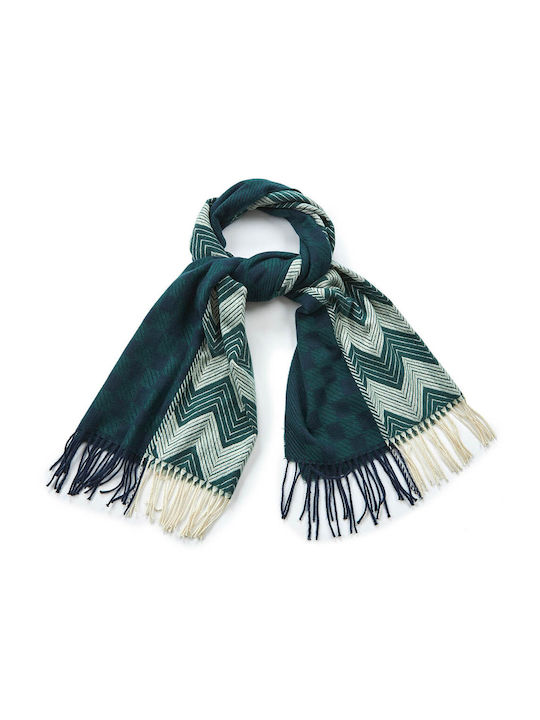 Verde Women's Wool Scarf Green