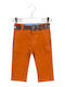 Kids Trousers Fabric Tabac Brown