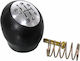 6 Shift Knob with Spring for Dacia Duster Renault Fluence / Kangoo / Master / Megane / Scenic Black