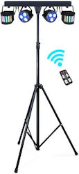 Atomic4DJ Движеща Се Светлина ПАР LED Derby 61099-BATT (RGBW) Atomic4DJ Движеща Се Светлина ПАР LED Derby 61099-BATT (RGBW)