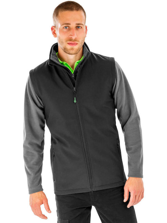 Result Ärmellos Jacke Schwarz