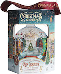 Monin Snow Globe Τζιν Cranberry Gin Liquer Φωτιζόμενη Φιάλη 20% 700ml